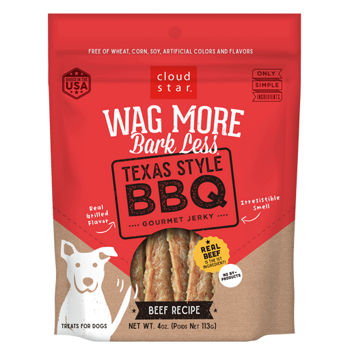 Cloud Star Wag More Bark Less Texas Style BBQ Beef Jerky