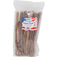 USA Bully Sticks Value Pack, 10-12 Inch, 1 Pound Bag