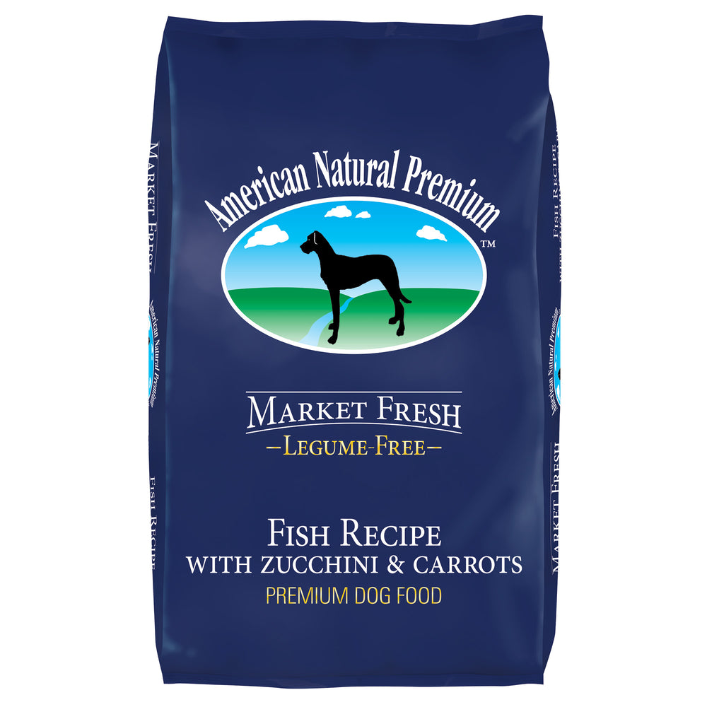 American Natural Premium Market Fresh Fish Recipe With Zucchini & Carrots Dry Dog Food
