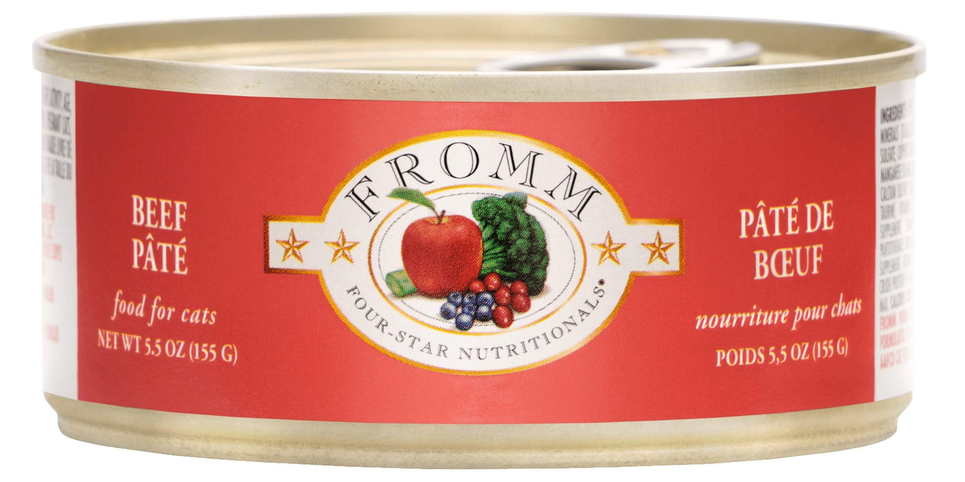 Fromm Four Star Canned Beef Pâte Cat Food