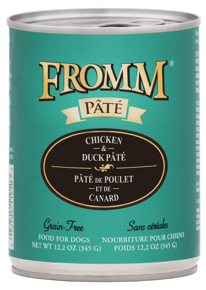 Fromm Grain Free Canned Chicken & Duck Pâte Dog Food