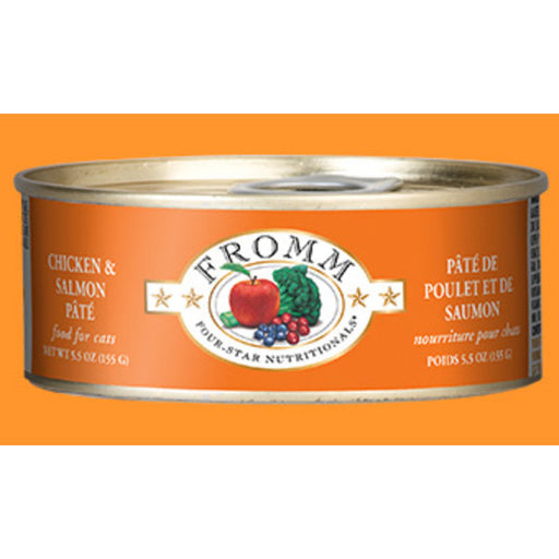 Fromm Four Star Canned Chicken & Salmon Pâte Cat Food