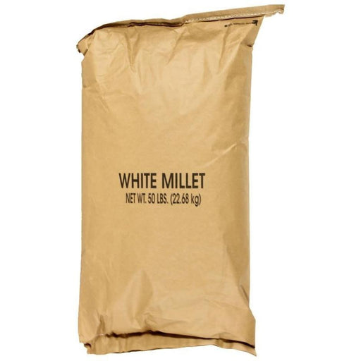 Generic White Millet 50 Lb Bag
