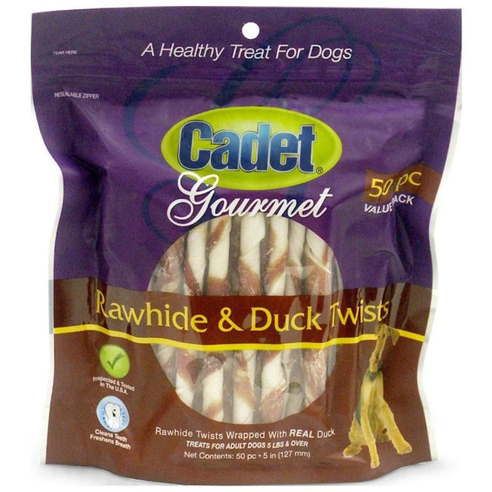 Cadet Gourmet Rawhide & Duck Twists