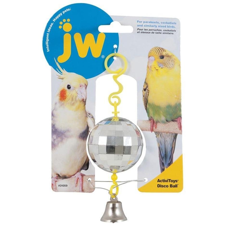 ACTIVITOYS DISCO BALL BIRD TOY — NurturePet Pet Supply