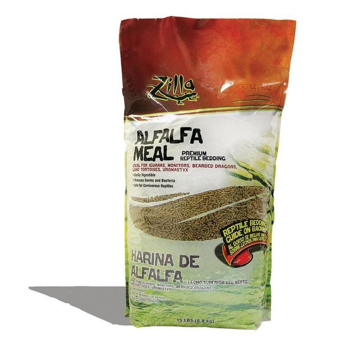 Zilla alfalfa meal cheap reptile bedding