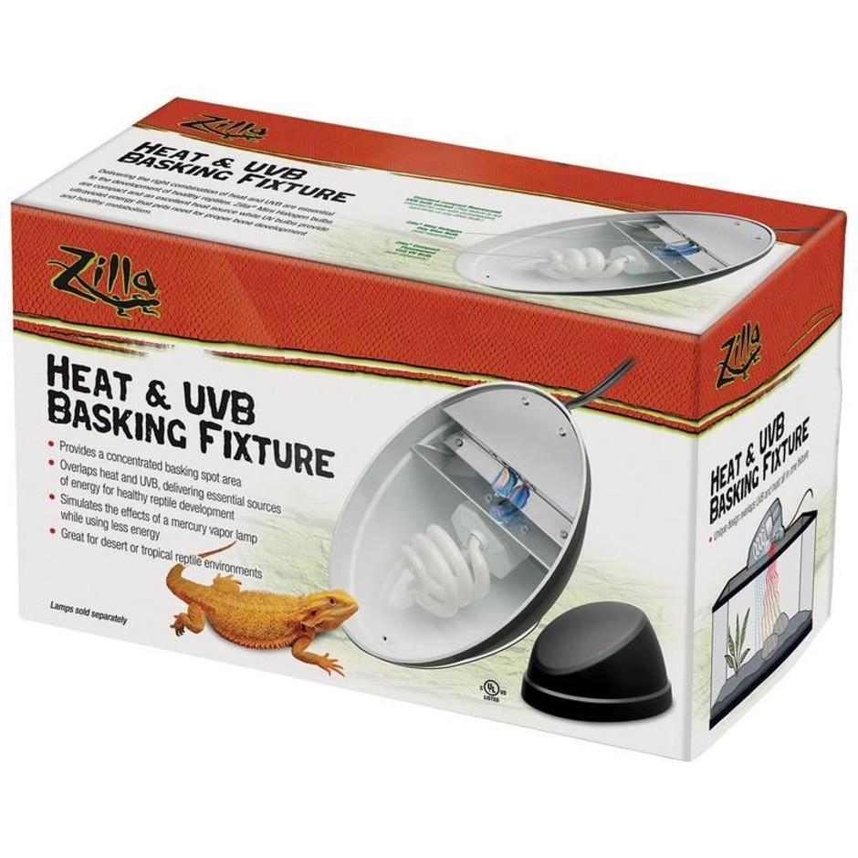 Zilla Heat & UVB Basking Fixture