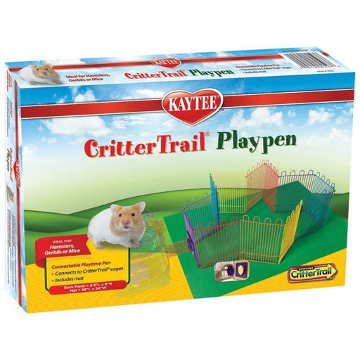 CRITTERTRAIL PLAYPEN WITH MAT