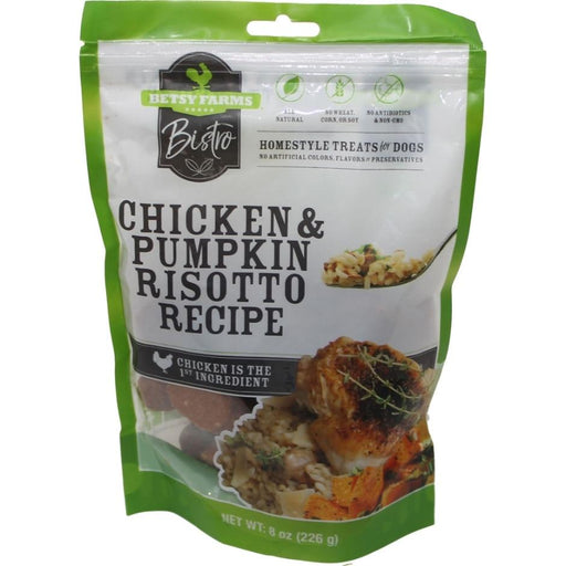 Betsy Farms Bistro Chicken & Pumpkin Risoto Dog Treats