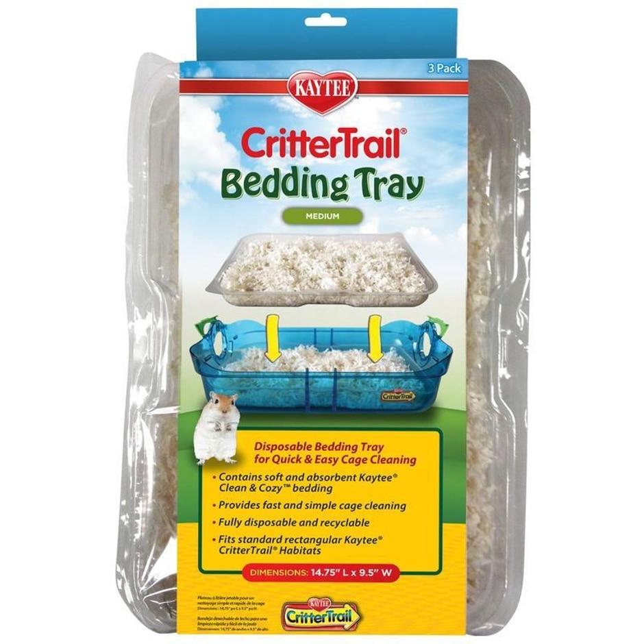 CRITTERTRAIL DISPOSABLE BEDDING TRAY