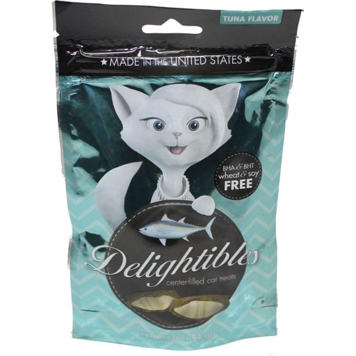 DELIGHTIBLES CENTER-FILLED TUNA CAT TREATS