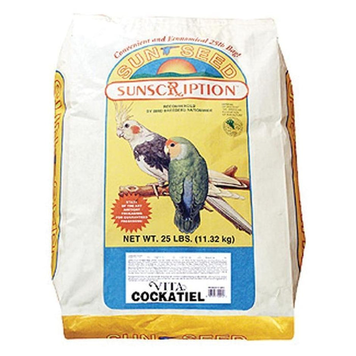 VITA SUNSCRIPTION COCKATIEL AND LOVEBIRD FORMULA